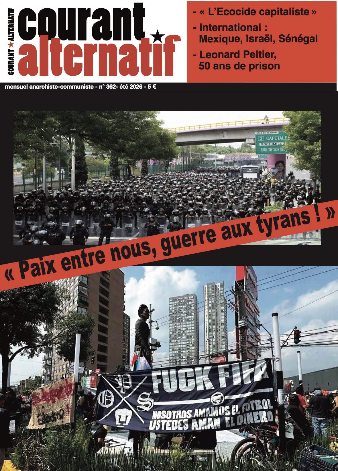 Courant Alternatif 362 - été 2026 